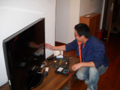 長虹電視節目搜好后，每次冷機再開，個別臺需重新微調一下方能收清晰