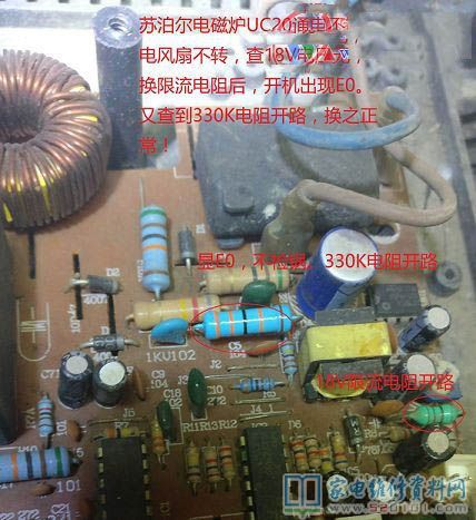 蘇泊爾UC20電滋爐常見故障