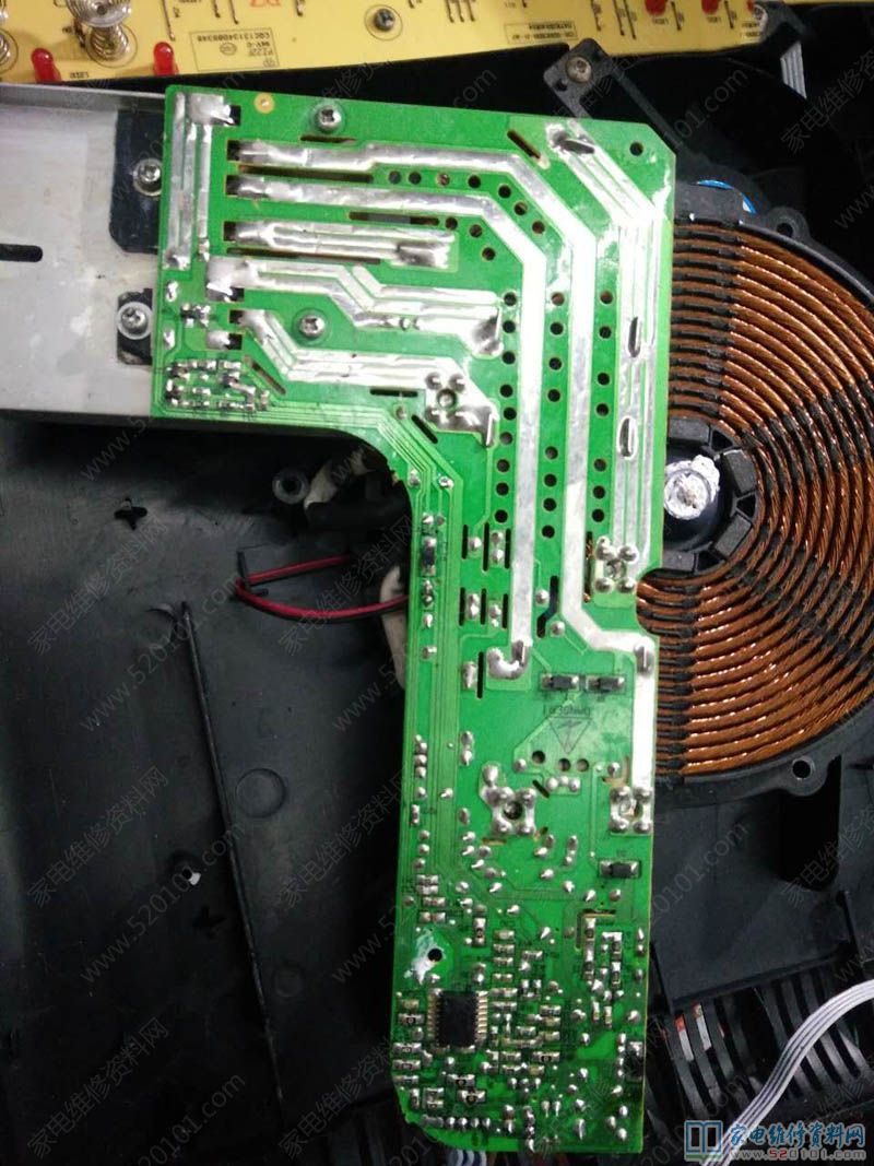 接修一臺蘇泊爾電磁爐,型號規格是C21