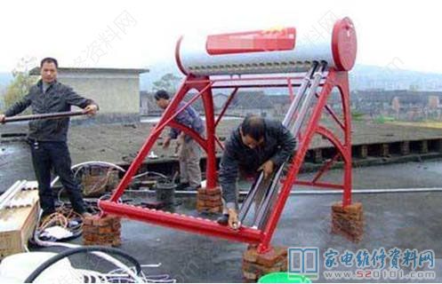 太陽能熱水器的原理、構造、安裝