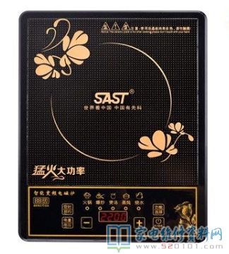 接修一臺(tái)先科觸碰鍵電滋爐,常見故障主要表現(xiàn)為表明E9