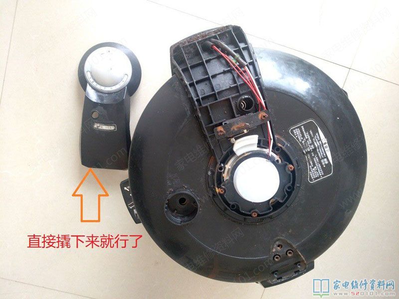 格力大松電高壓鍋,外蓋內(nèi)感應(yīng)器線斷掉
