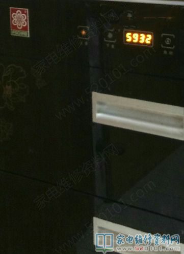 櫻花牌碗筷消毒柜常見故障