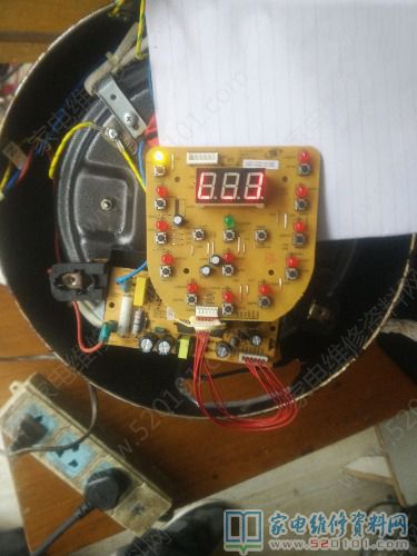 美的電高壓鍋故障修補!