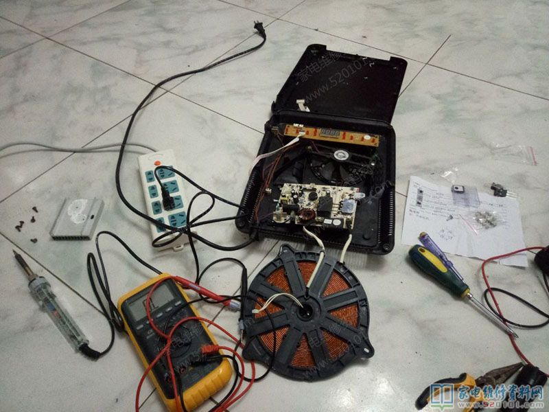 艾美特電磁爐壞掉,電滋爐的型號規格是CE2145