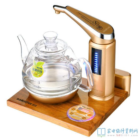接修一臺金灶U7電茶壺,常見故障