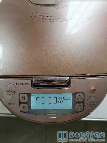 東芝HD3066智能電飯煲,控制面板程序流程