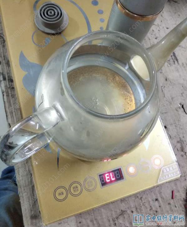 接修一臺新功電加熱茶臺壺