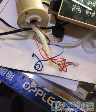 接修一臺仿冒茶吧機,常見故障