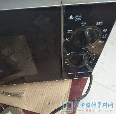 galanz(機械設備型)WP700W微波爐常見故障清除