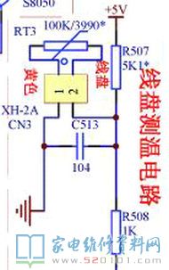 主震蕩控制回路、IGBT推動、脈沖產生電路、鋸齒狀波、檢鍋電