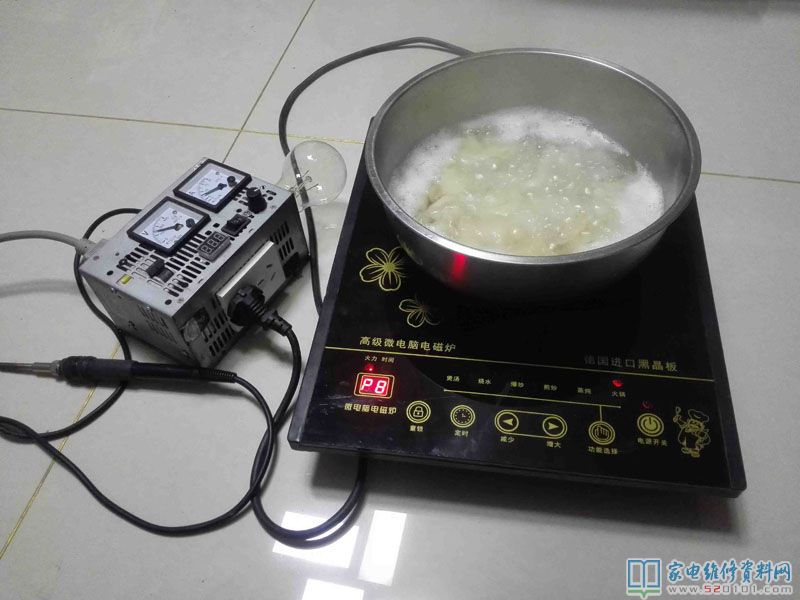 接修一臺仿冒觸碰電滋爐,插電無反映。從外邊看還挺新的,拆卸一