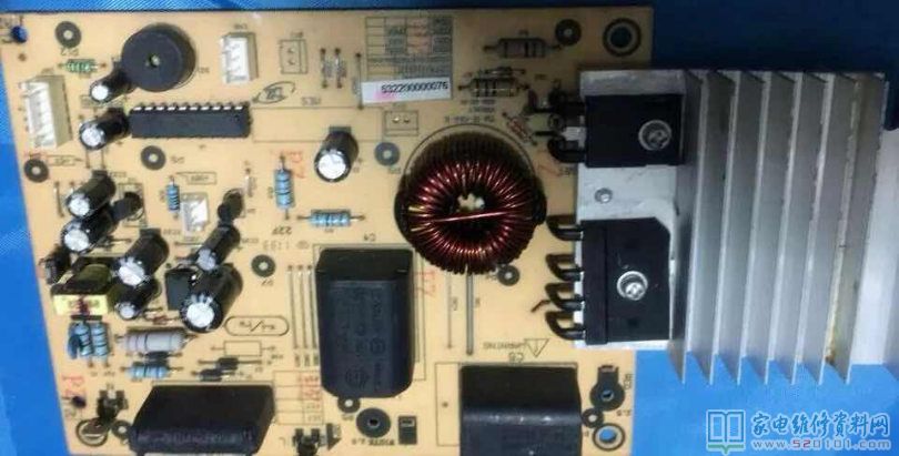 SK2015電滋爐通電無反映,打開表蓋發現商業保險己爆裂,估