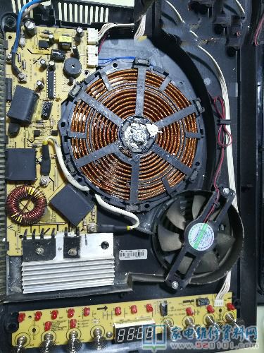 接修一臺九陽電磁爐,常見故障