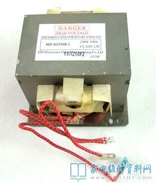 微波爐加熱的高壓變壓器初中級(jí)電阻器無(wú)窮