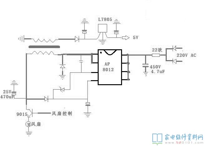 接修一臺美的電滋爐,常見故障