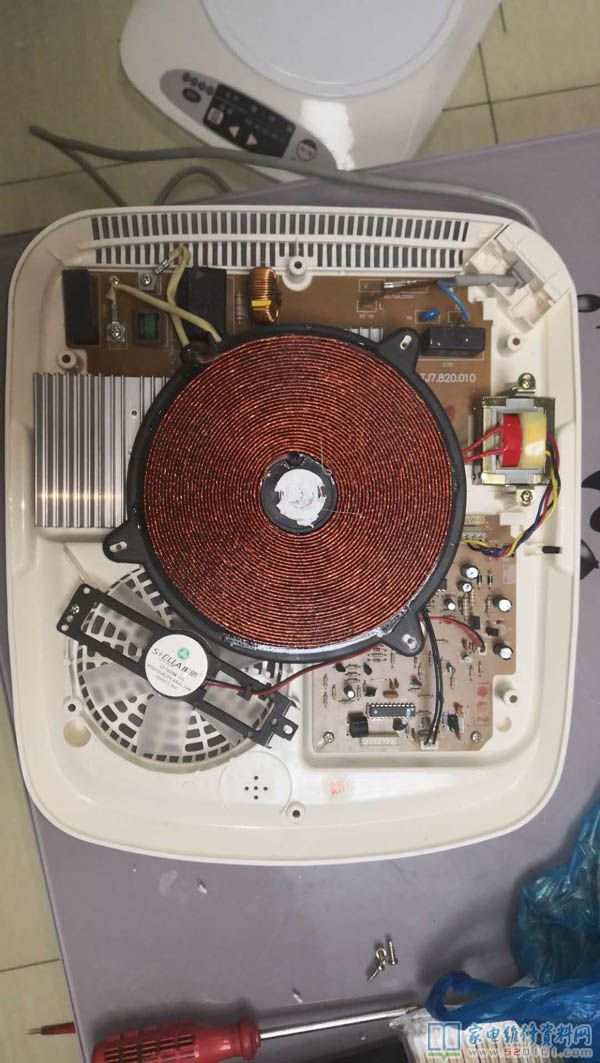 德昕S199C18電磁爐常見故障