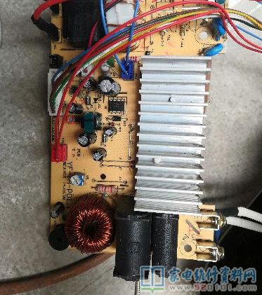 電感器管腳燒壞造成的磁感應飯煲故障