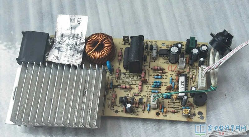 接修一臺三角牌電磁爐,常見故障