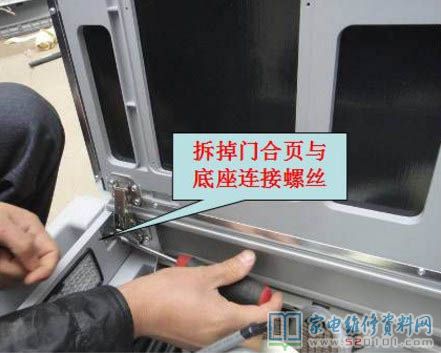 滑動門拆換電機實際操作圖例