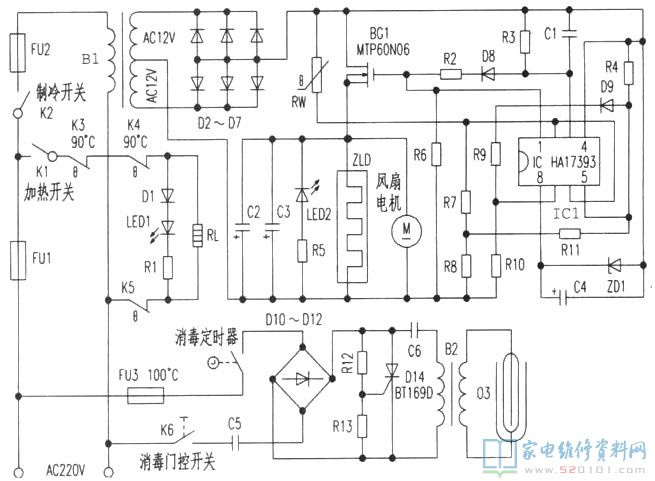 生活用水加熱、制冷及一切的“捷發”牌冷熱飲水機的構造和其消毒