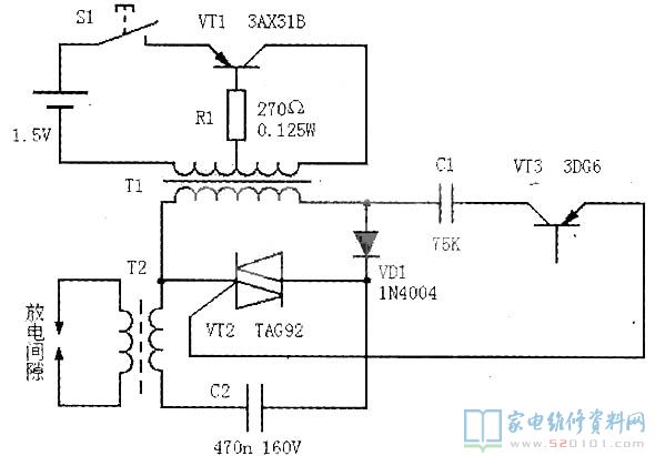 燃?xì)庠铧c(diǎn)火器電路和保修材料