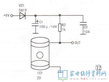 智能家居新式感應(yīng)器電源電路剖析