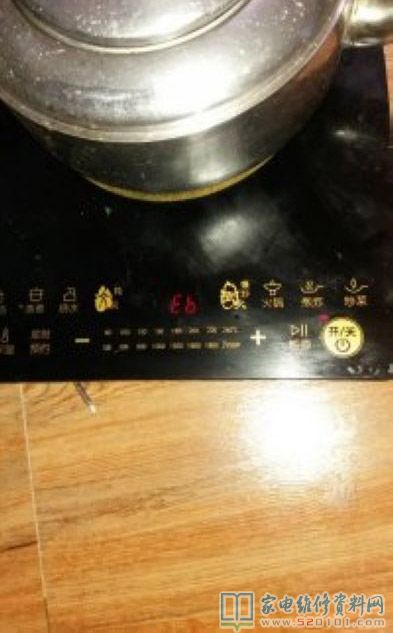 美的RT2132電滋爐常見故障清除