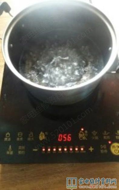 美的RT2132電滋爐常見故障清除