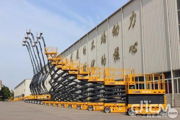 徐工高空作業平臺產品群