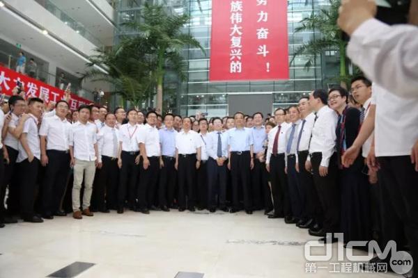 中共中央政治局常委、國務院總理李克強視察三一集團