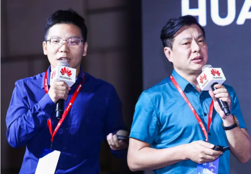 軟通動力技術服務有限公司副總裁廖繼清、武漢云眾科技有限公司總經理沈曉華