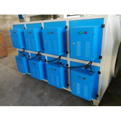 低溫等離子凈化器油煙凈化廢氣設備制造商廠家湫鴻